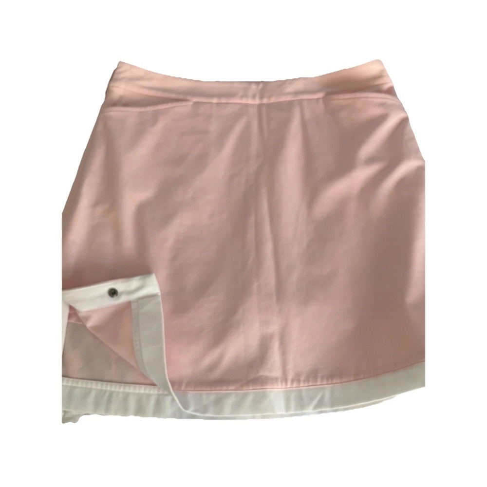 Callaway Apparel 6 OPTI-DRY Women's Performance Golf Skort Skirt Short Pink Snap - Picture 4 of 10